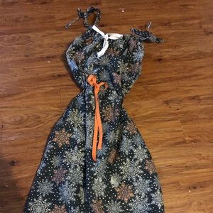 Ruched Style Bohemian Dress